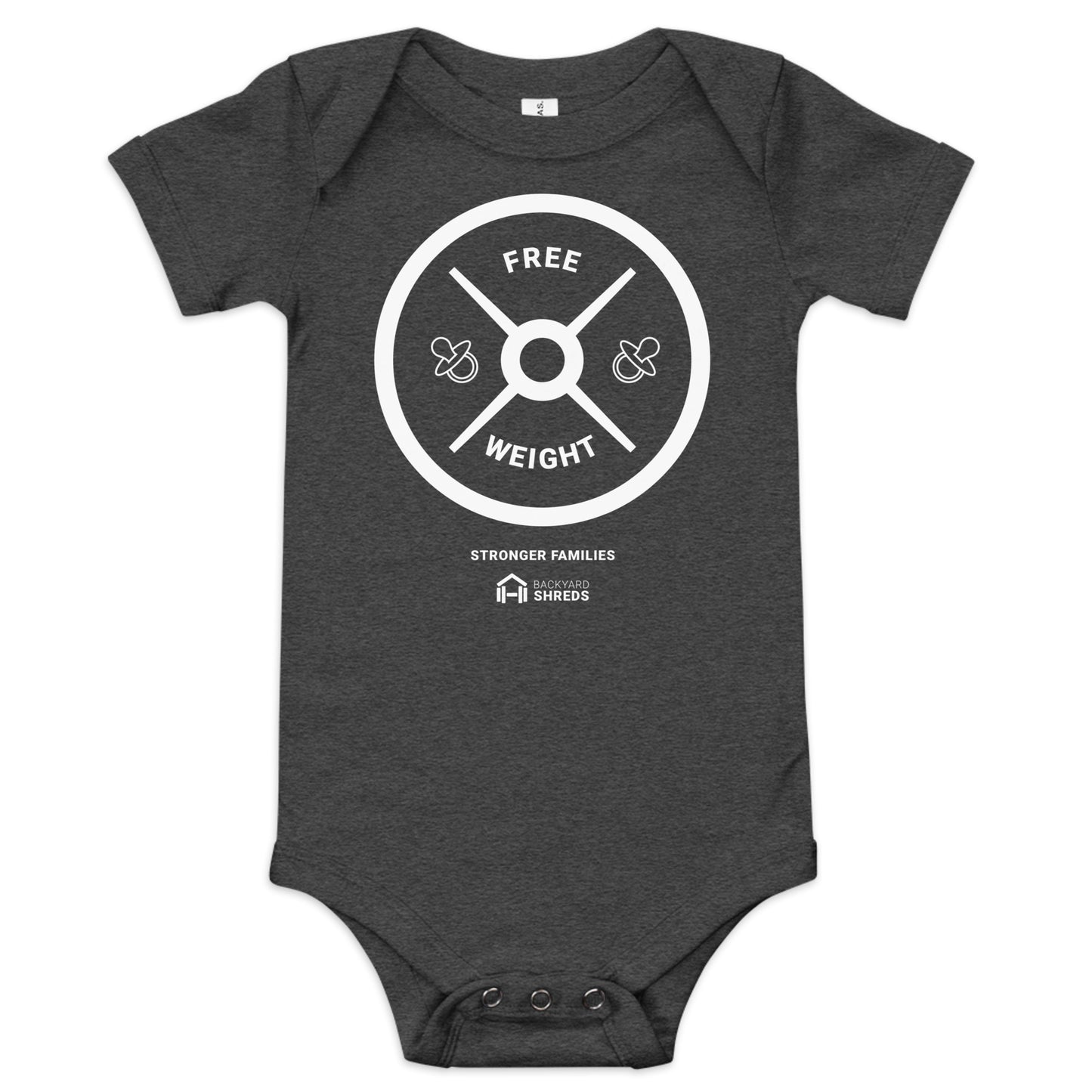 Free Weight Plate Onesie