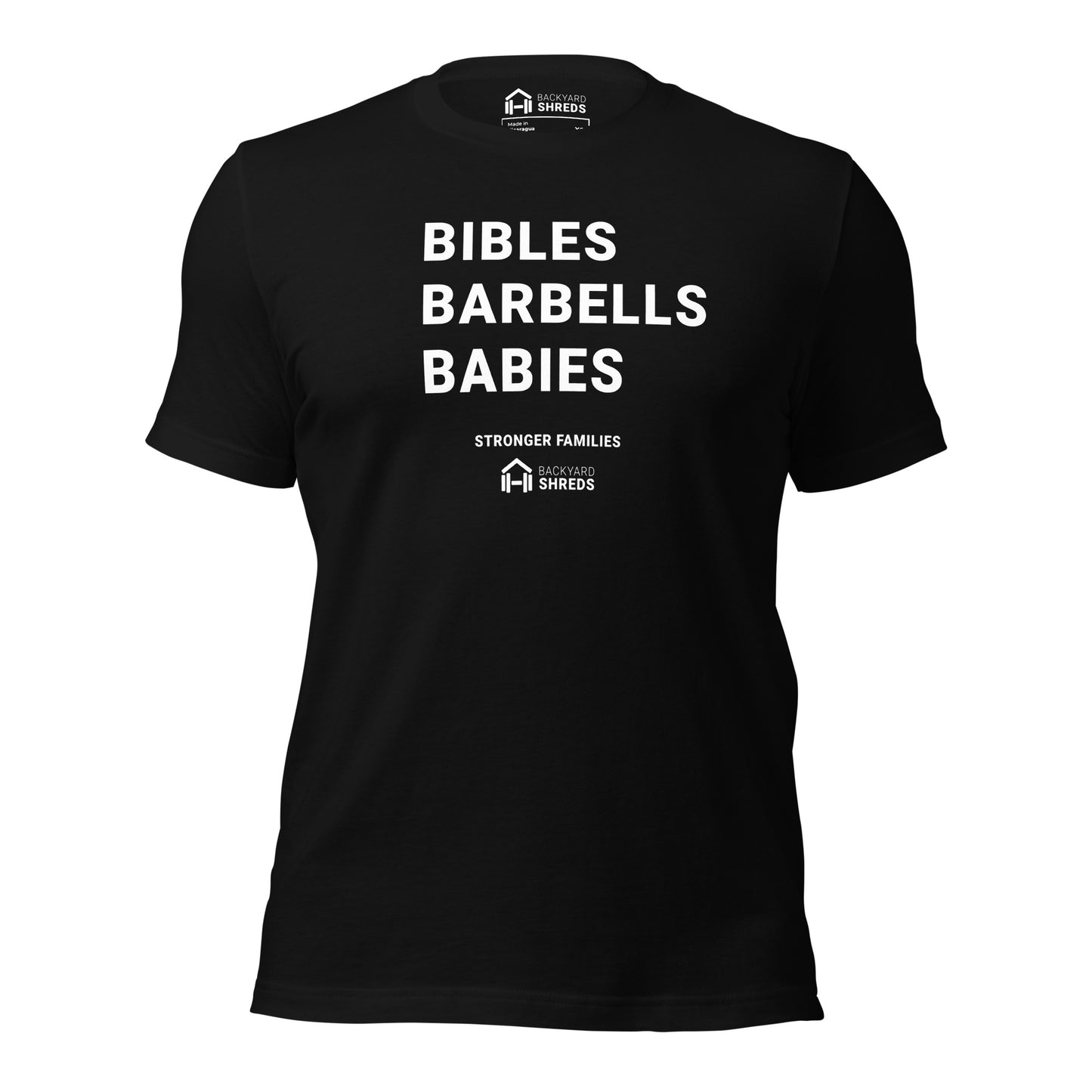 Bibles Barbells & Babies Tee