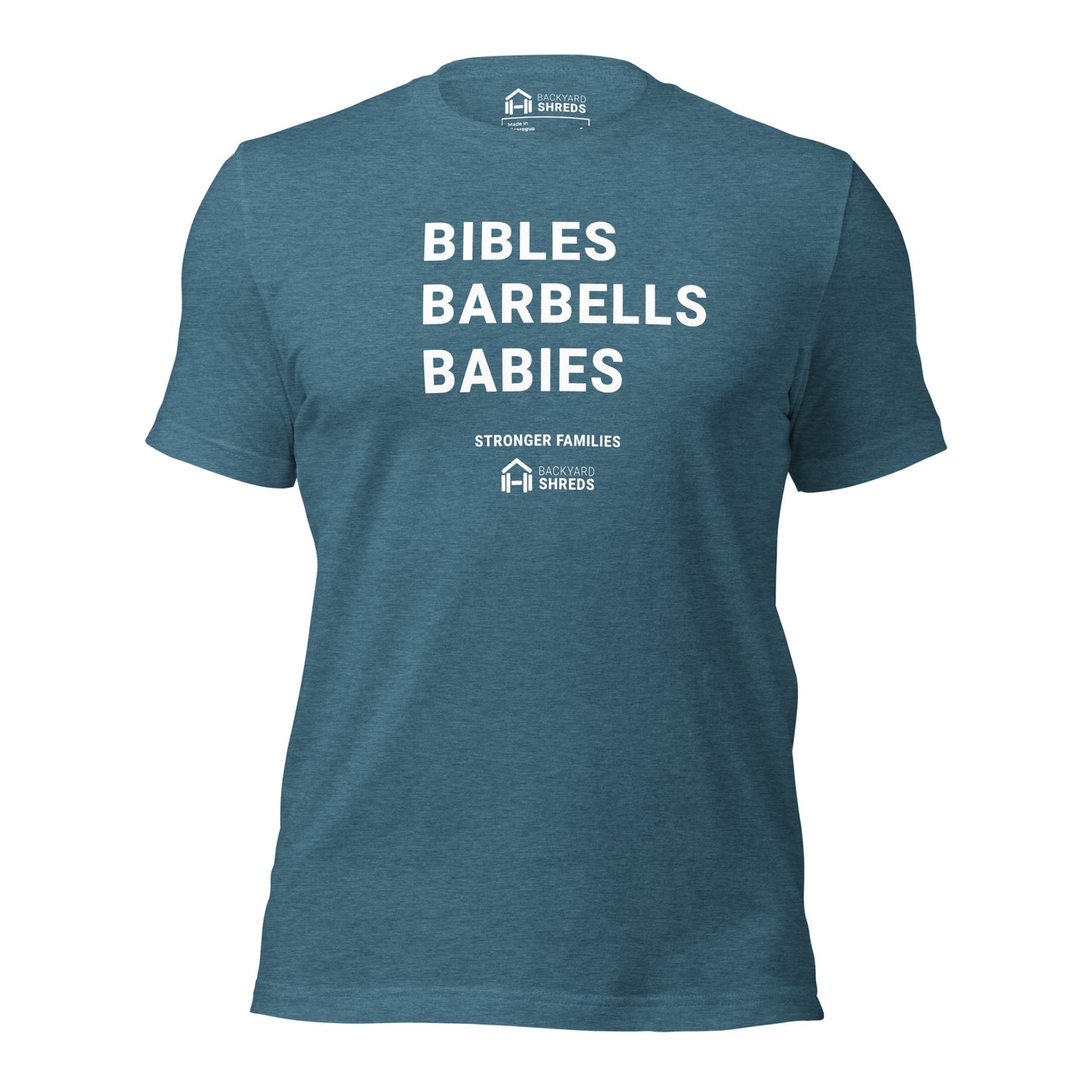 Bibles Barbells & Babies Tee