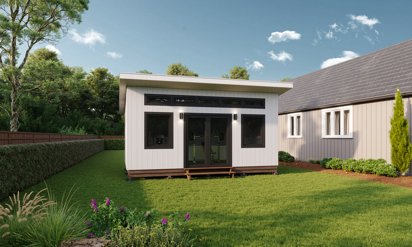 12x20 SHRED — DIY Home Gym Shed Building Plans